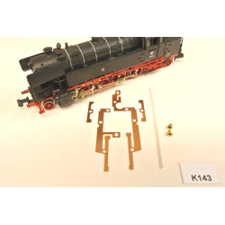 K143, Kontakte KaModel für Lokomotiven N Fleischmann BR 65, 4St